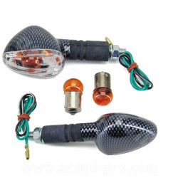 KNIPPERLICHTSET TNT R1 CARBON/TRANSPARANT (PAAR)