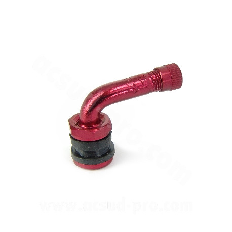 VALVE COUDEE COULEUR ROUGE