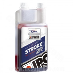 HUILE IPONE 2T STROKE 2R 100% SYNTHESE RED BULL MOTO GP ROOKIES CUP (1 LITRE)